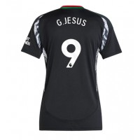 Maglia Calcio Arsenal Gabriel Jesus #9 Seconda Divisa Donna 2024-25 Manica Corta